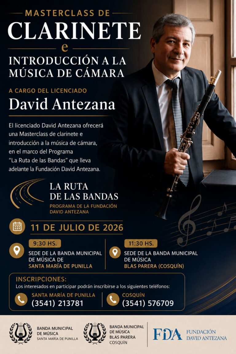 Masterclass clarinete