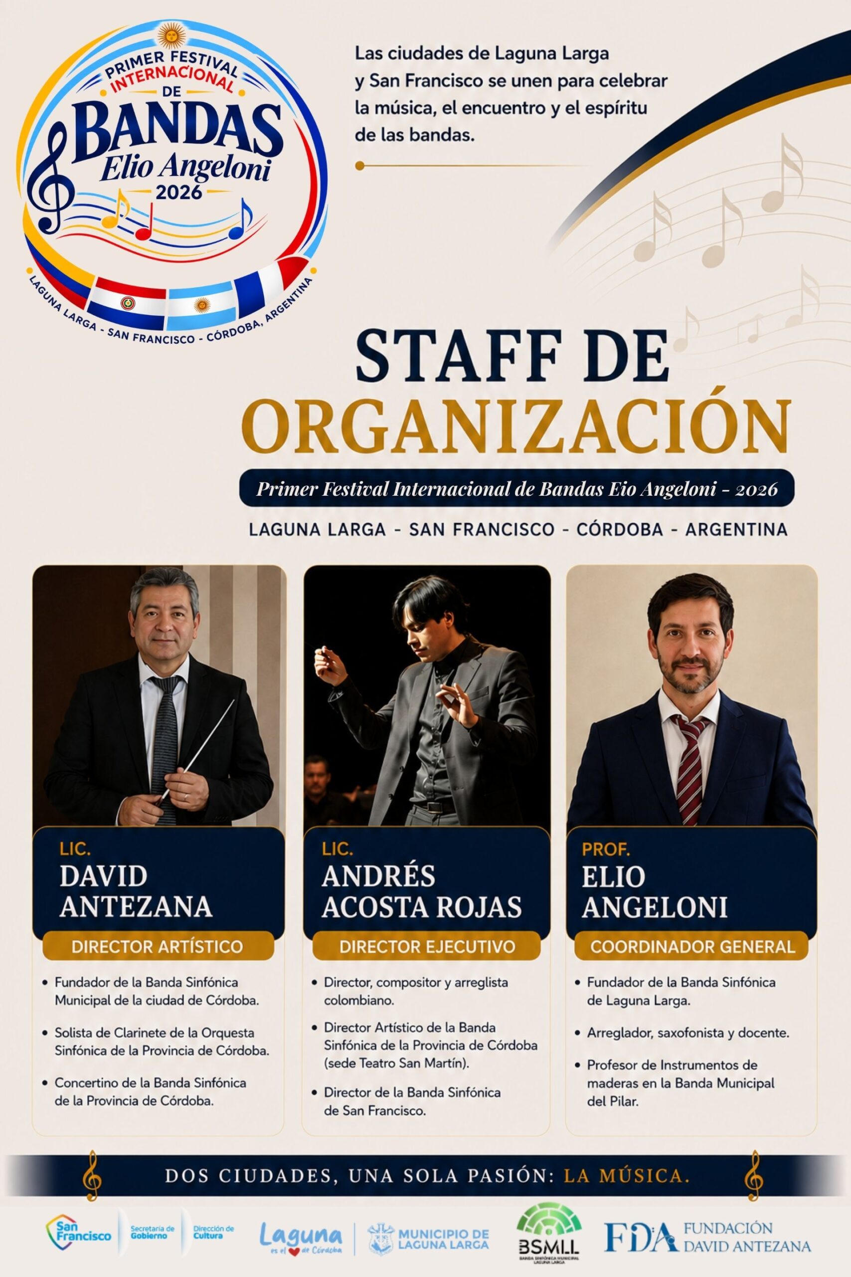 STAFF DE ORGANIZACIÓN